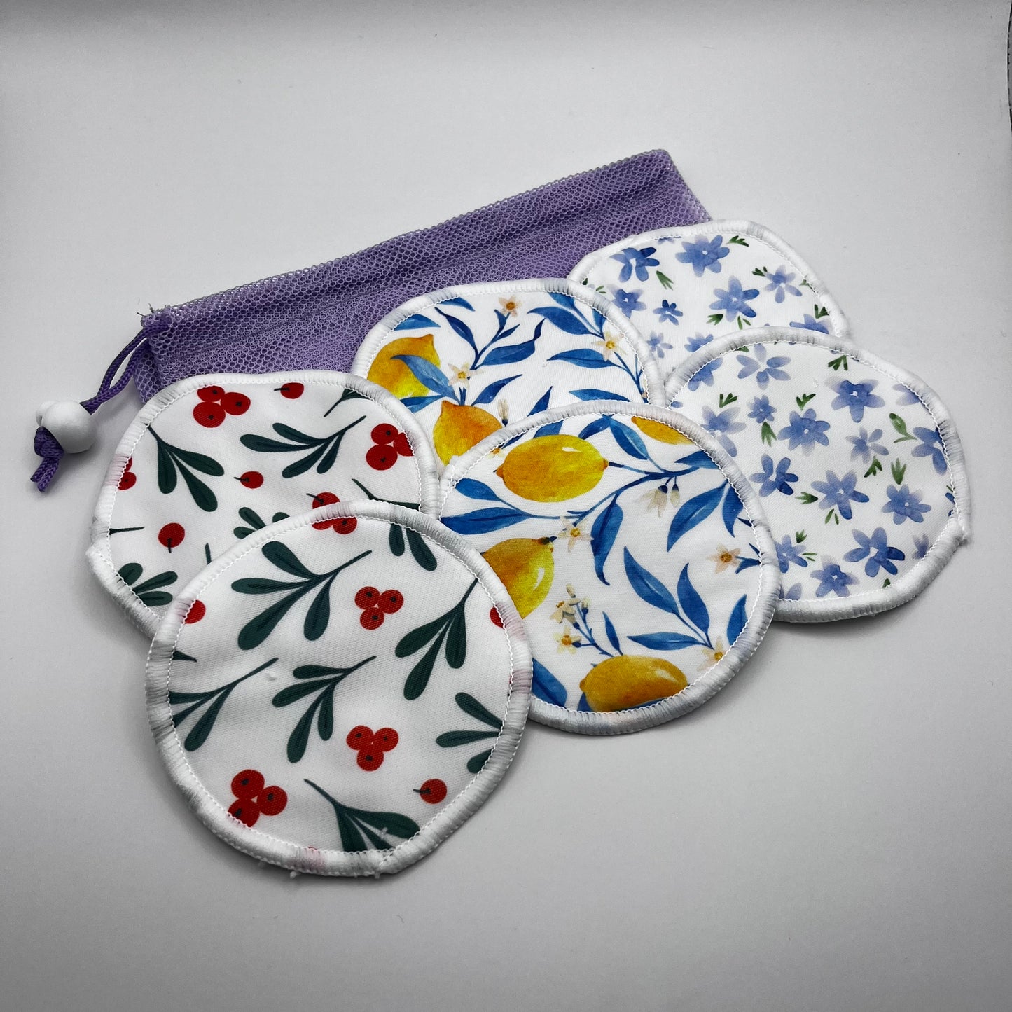 Reusable Bamboo Breast Pads - set of 3 pairs 10cm