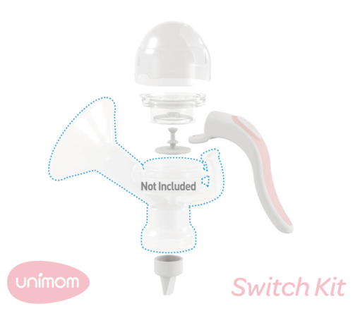 Image. Unimom a simple kit that converts your electronic breast pump to a hand pump.r