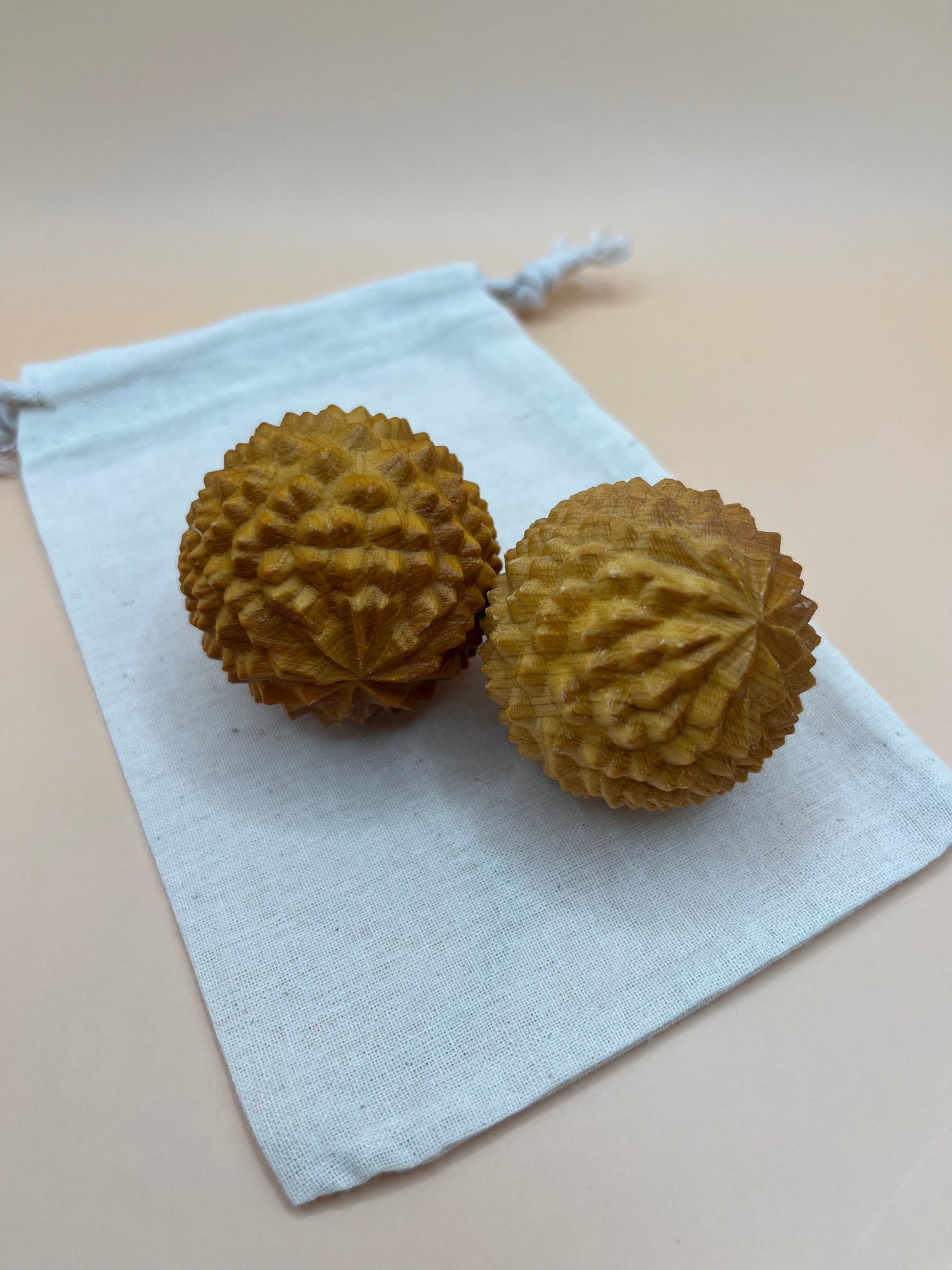 Wooden Acupressure Balls for Labour