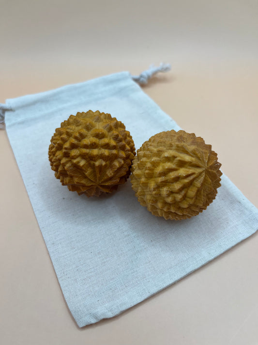 Wooden Acupressure Balls for Labour