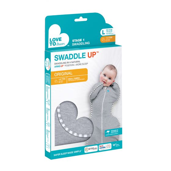 Swaddle Up™ Original 1.0 TOG - Grey