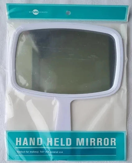 Image. Hand held mirror with smooth edges for monitoring progress of birth.