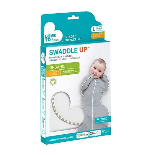 Swaddle Up™ Organic 1.0 TOG - Cream