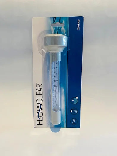 Image. Floating thermometer to monitor pool temperature