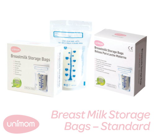 Unimom Breast Milk Storage Bags 210mls. 30 pack