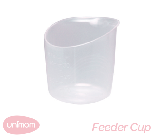 Image. Unimom feeder cup encourages baby to feed if having difficulty and helps avoid nipple confusion.