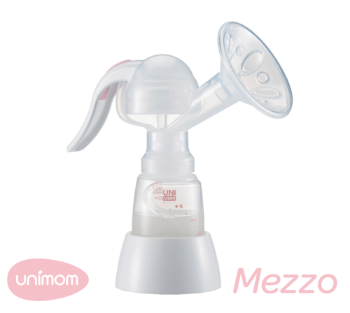 Image. Unimom Mezzo manual pump designed for occasional expressing.