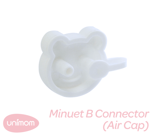 Image. Unimom B Connector air cap. Attaches to the pump to allow double pumpping.