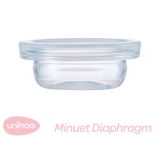 Image. Unimom Clear silicon part which is the bottom of the back flow protector unit for the Minuet LCD