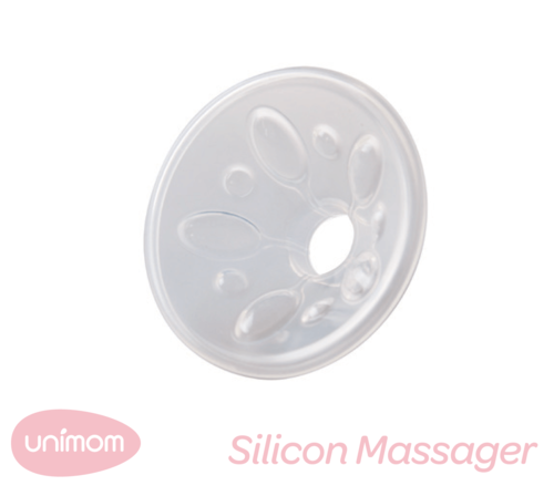 Image. Unimom. Specially designed bubbles for massaging the breast during pumping to provide extra milk duct stimulation and encourage milk to flow whilst providing maximum comfort. It is a great add on. Fits all Unimom standard size (24mm) breast shields. One size only.